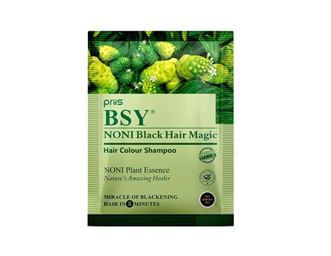 Achieve Thicker, Fuller Hair with Bsy Noni Black Hair Magic Shampoo